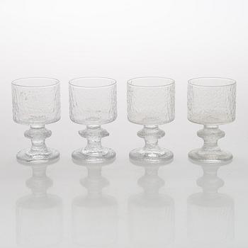 Timo Sarpaneva, dricksglas, 23 st, "Senaattori"  för Iittala.