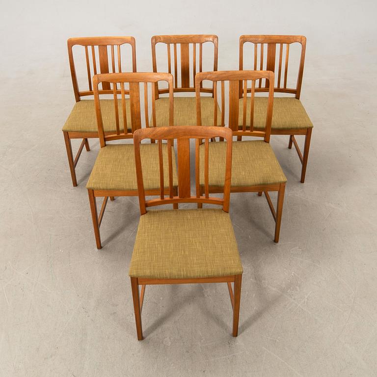 Chairs 6 pcs 1960s.