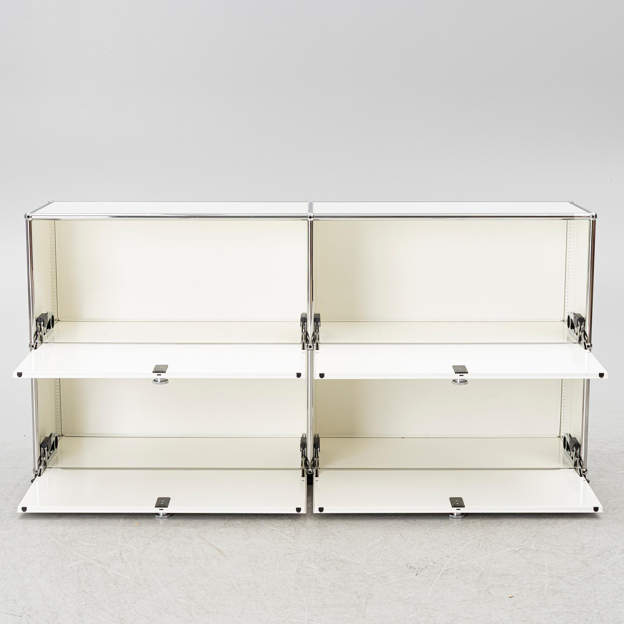 Fritz Haller & Paul Schärer, sideboard "E2", USM Haller, 2000-tal.