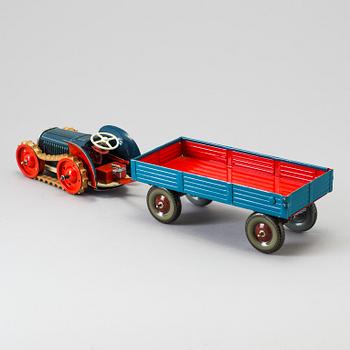LEKSAKER, 4 stycken, Tyskland, 1950/60-tal.