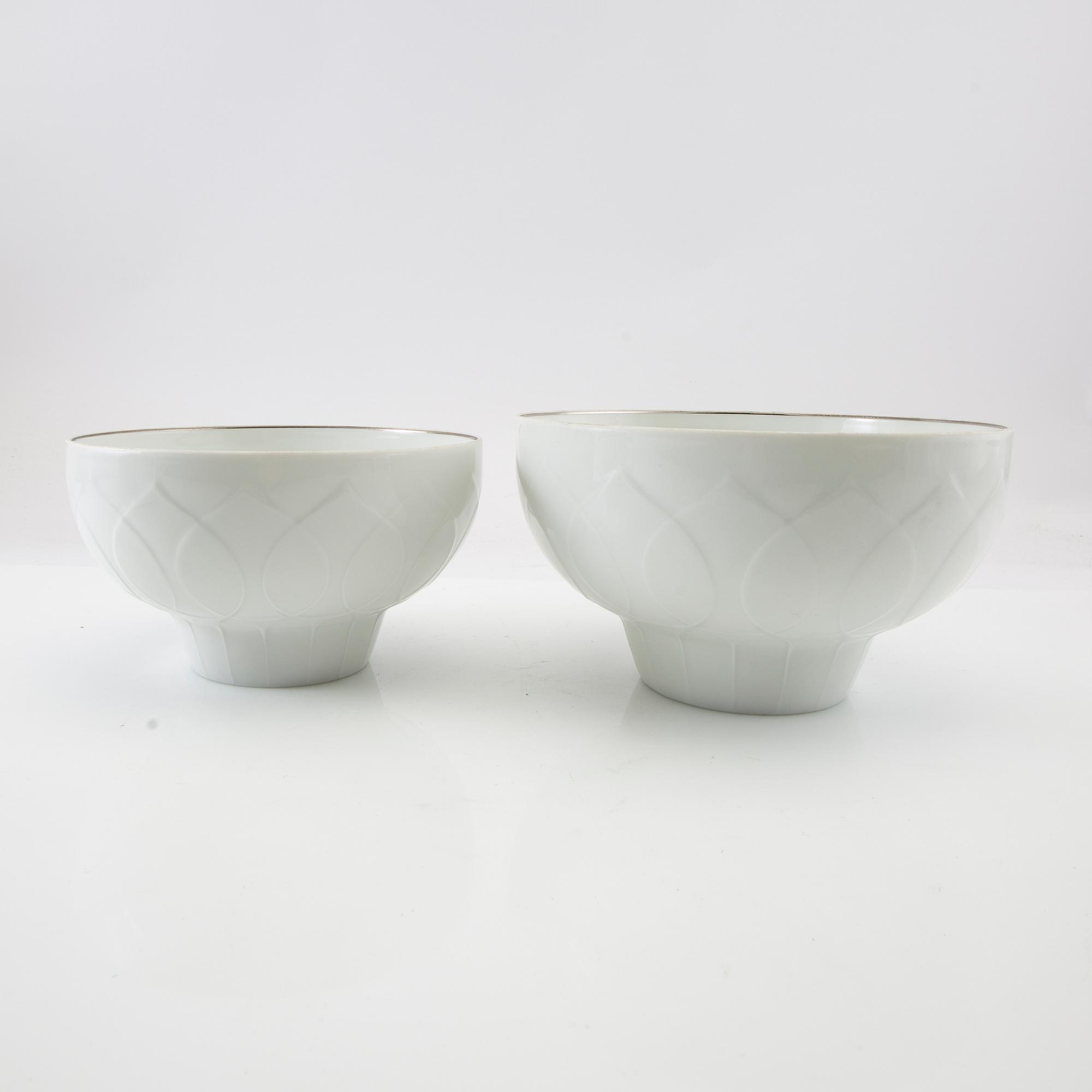 Servis 51 dlr Rosenthal Studio Line, porslin 1970/80-tal.