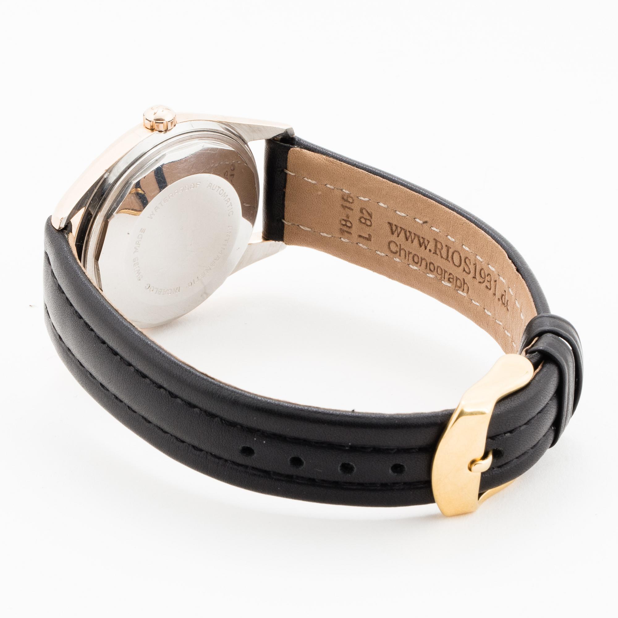 Lemania, wristwatch, 36 mm.