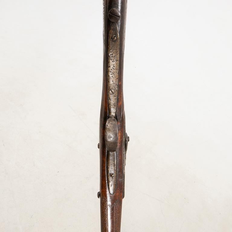 Percussion rifle, 18th - / 19th century.