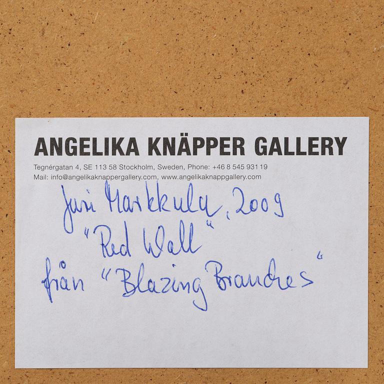 Juri Markkula, "Red Wall".