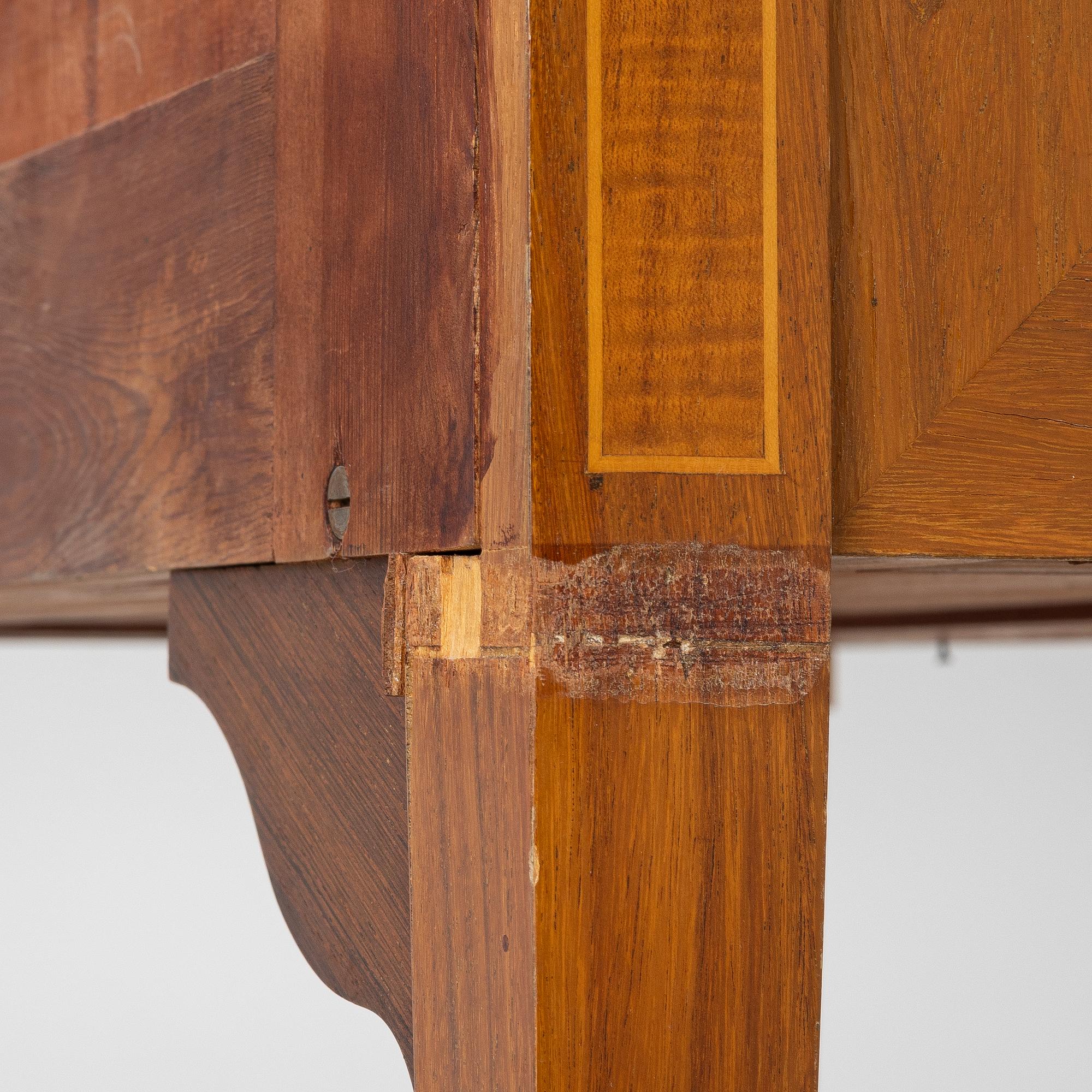 Writing desk, Gustavian style, mid-20th century.