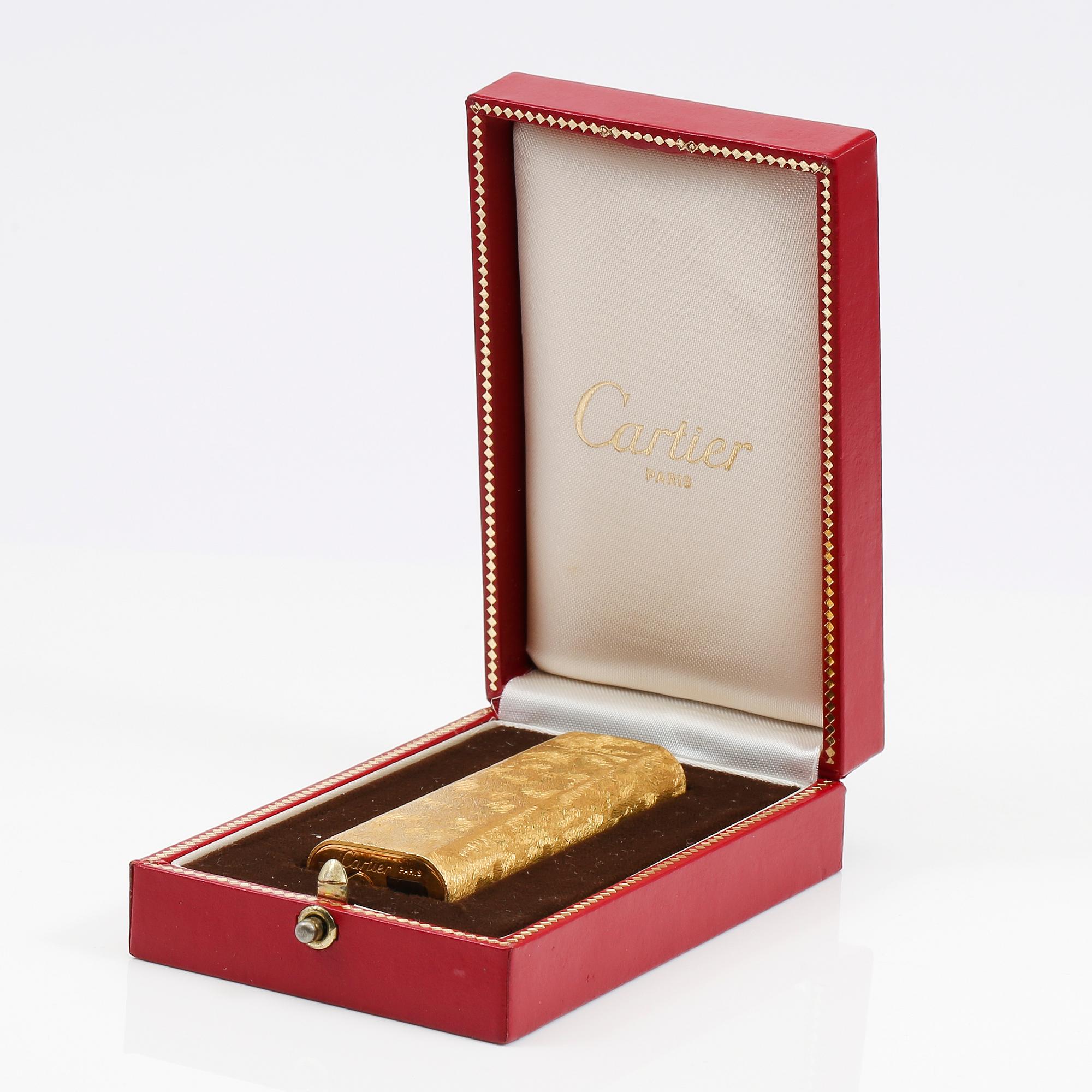 TÄNDARE, gulddoublé, Cartier, Paris.