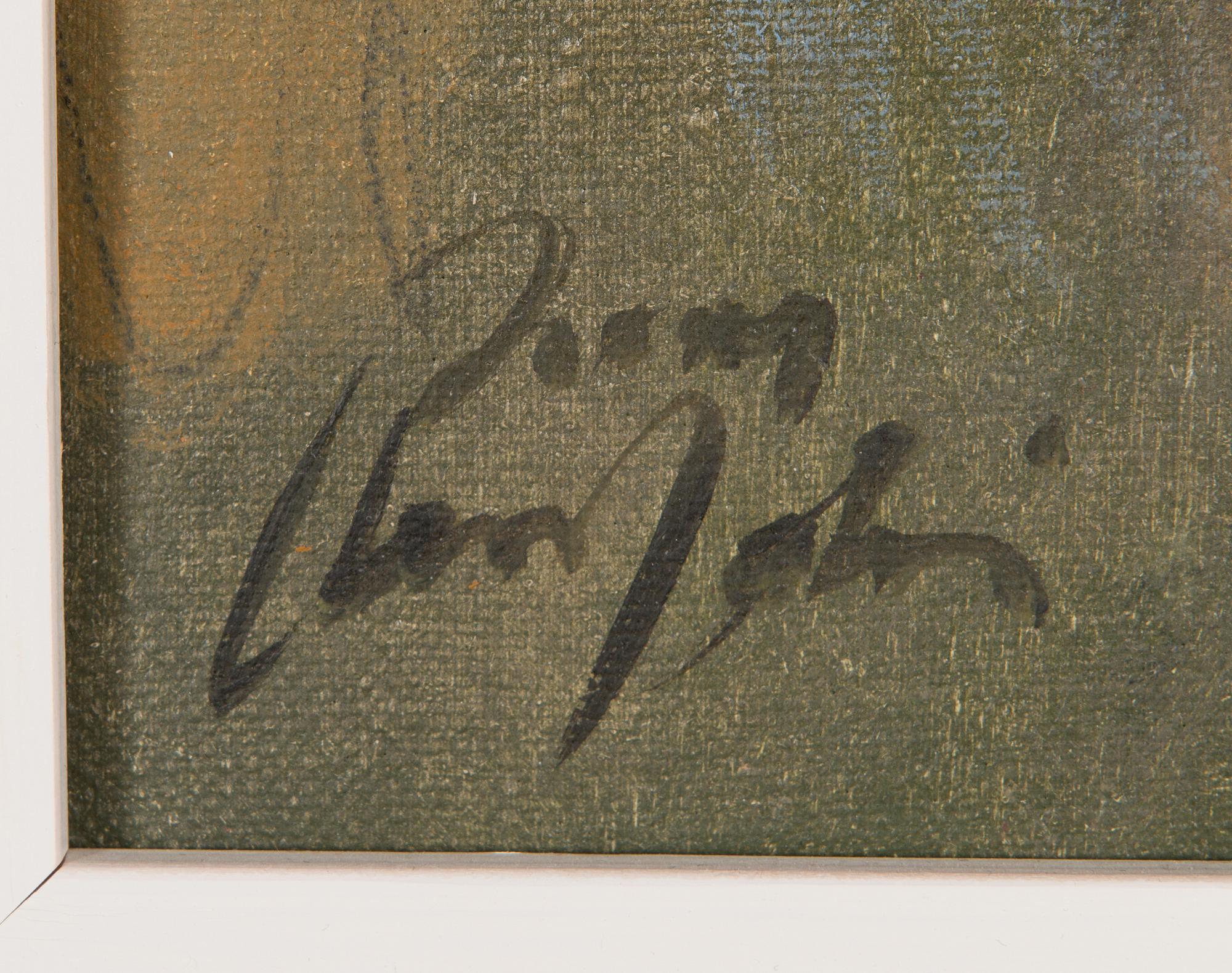 Olli Joki taulu, öljy kankaalle, signeerattu ja päivätty 2004.