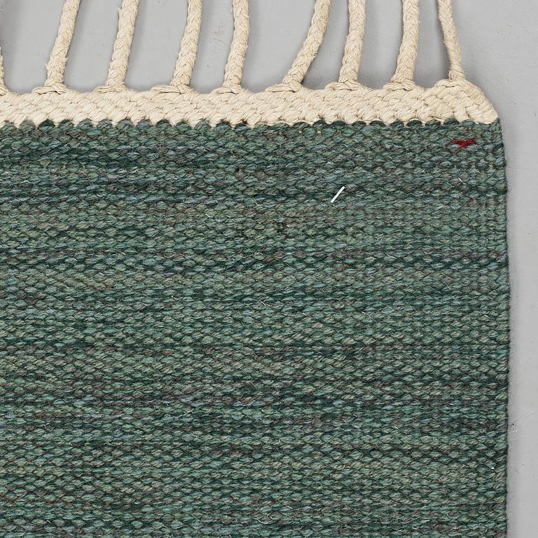 GALLERIMATTA, "Enfärgad BV", slätväv, ca 368 x 118 cm, signerad AB MMF BV.
