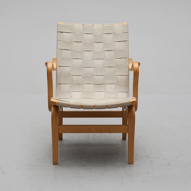 FÅTÖLJ, "Eva", Bruno Mathsson, Dux, 1900-talets andra hälft.