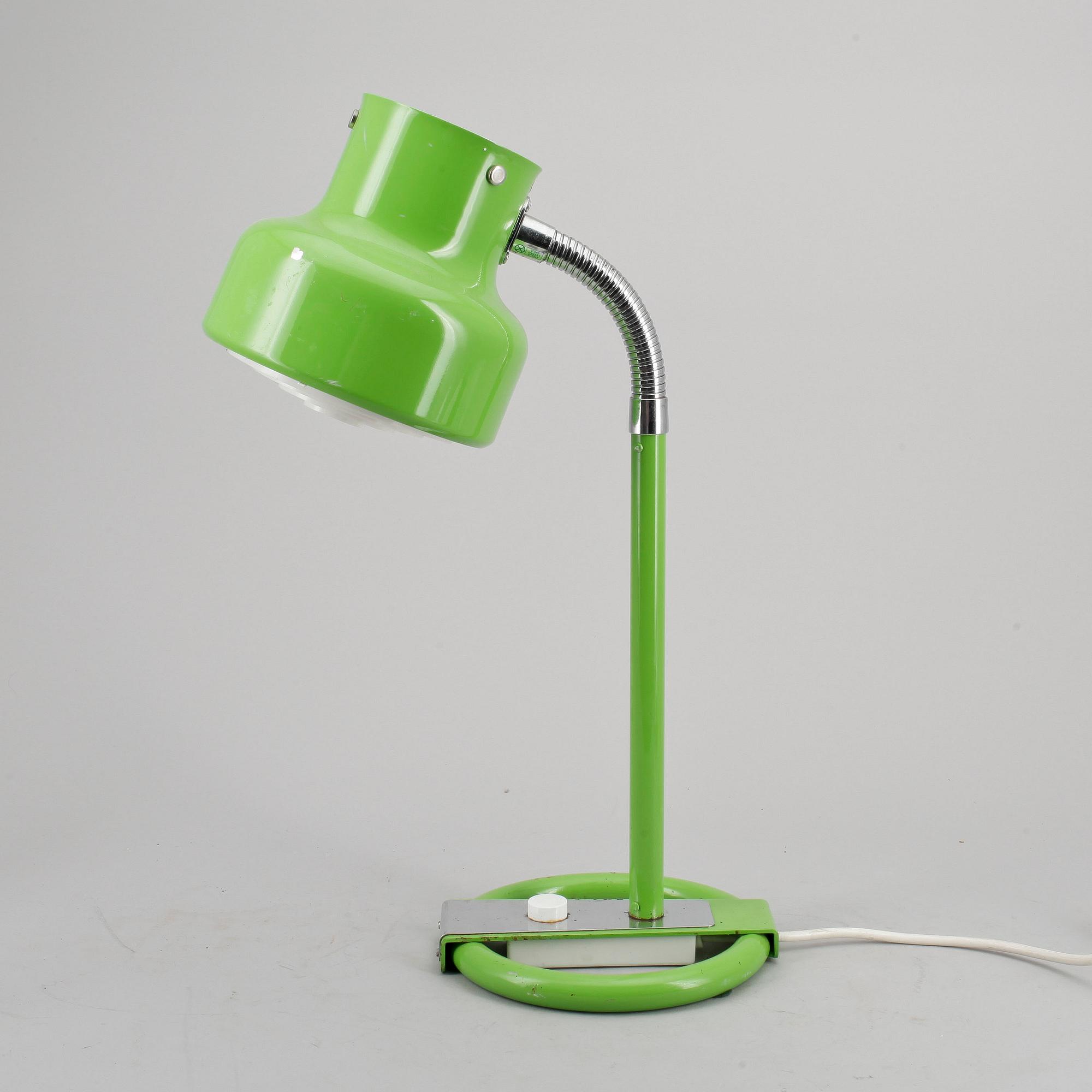 BORDSLAMPA, "Bumling", formgiven av Anders Pehrson, Ateljé Lyktan, Åhus, 1900-talets andra hälft.