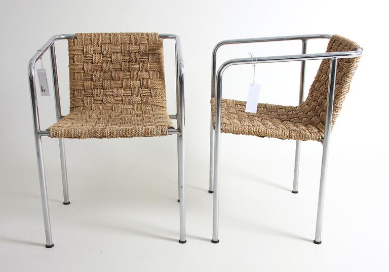 KARMSTOLAR, ett par, 1900-tal.