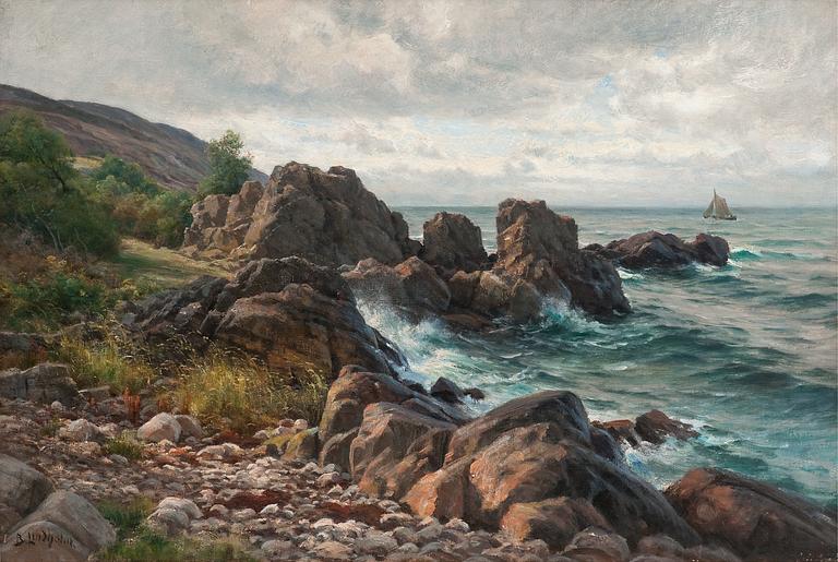 Berndt Lindholm, RAYS OF LIGHT ON THE SHORE.