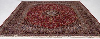 Carpet, Keshan, approx. 410 x 305 cm.