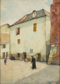 Olle Hjortzberg, Motif from Alassio.
