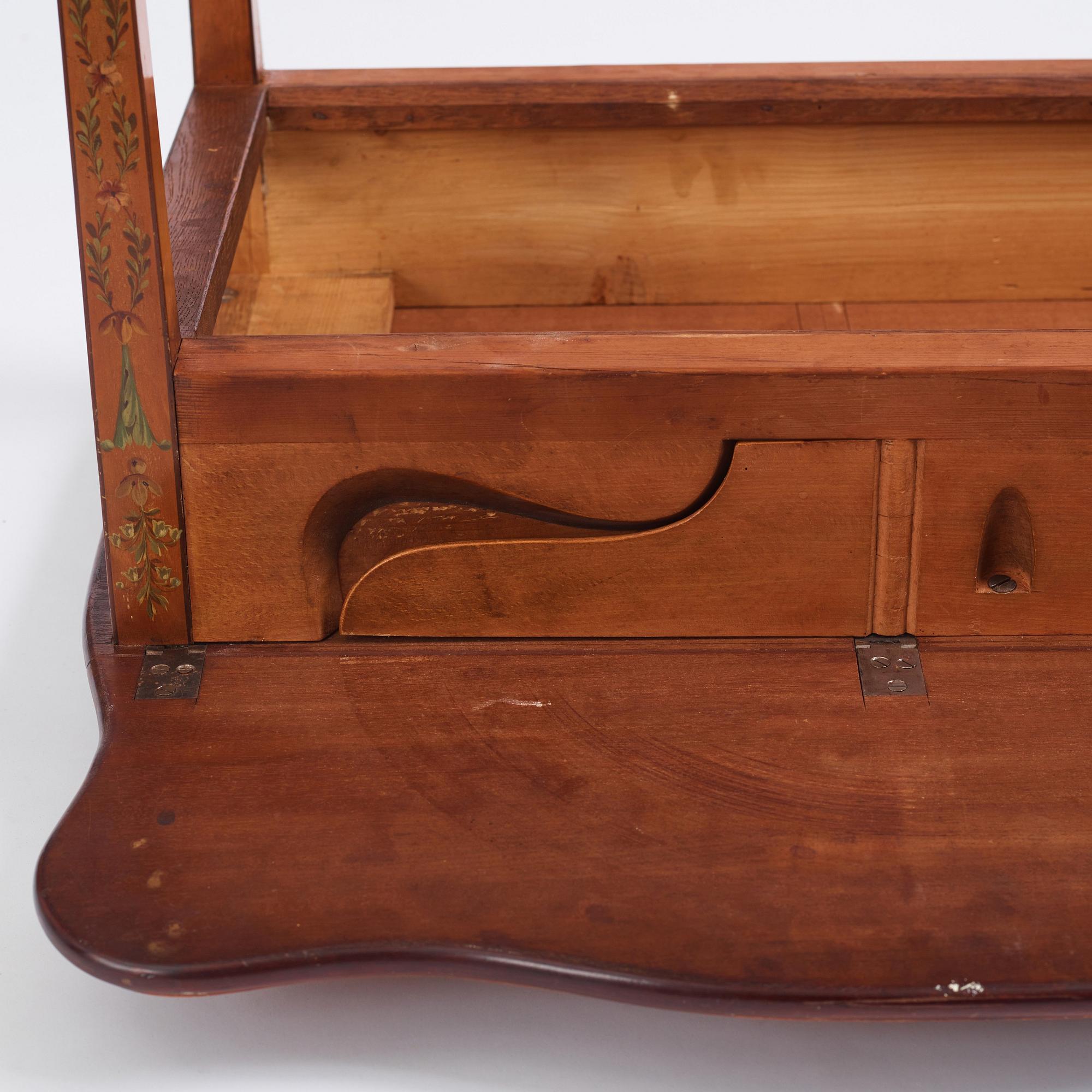 Klaffbord, s.k Pembroke table, England 1800-tal, Sheratonstil.