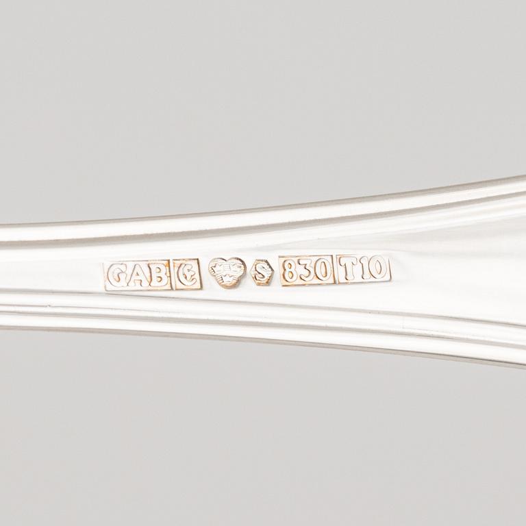A 29-piece Swedish silver cutlery, including GAB Eskilstuna, 1994.
