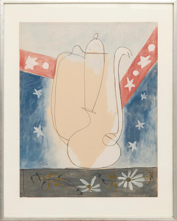 Pablo Picasso, After, from "Faunes et Flores d'Antibes" 1960.