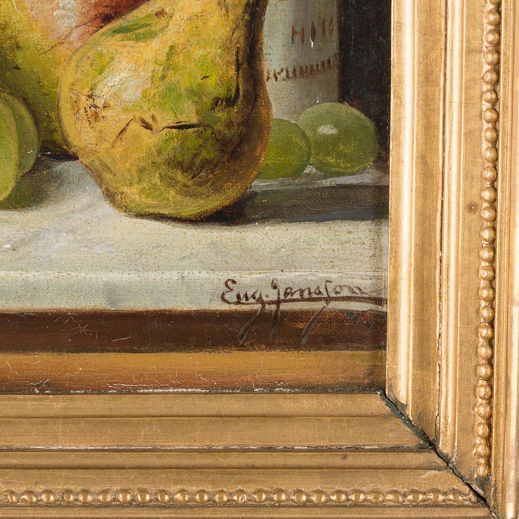 EUGÈNE JANSSON, oil on canvas.