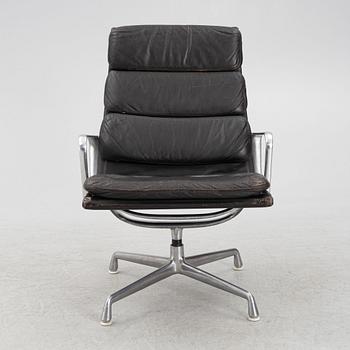 Charles & Ray Eames, a soft pad chair/ model EA216, Herman Miller.