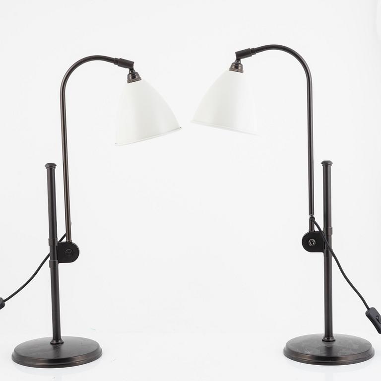 Robert Dudley Best, a pair of table lamps, Bestlite BL 1,