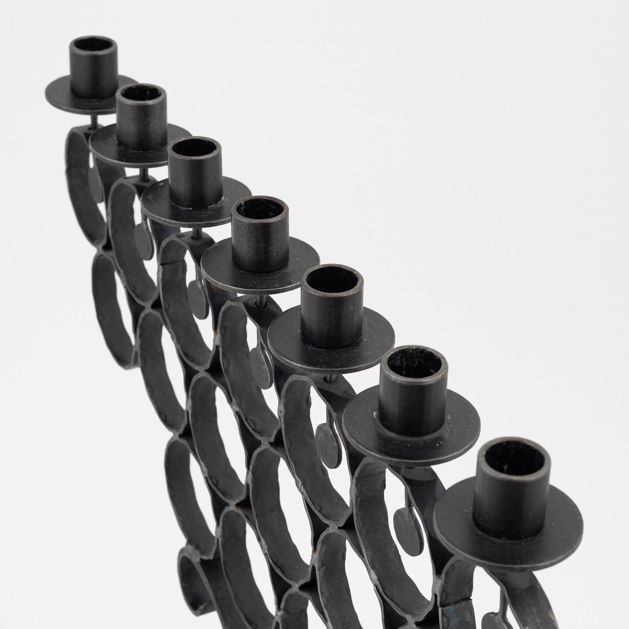 Bertil Vallien, kandelaber, Boda smide.