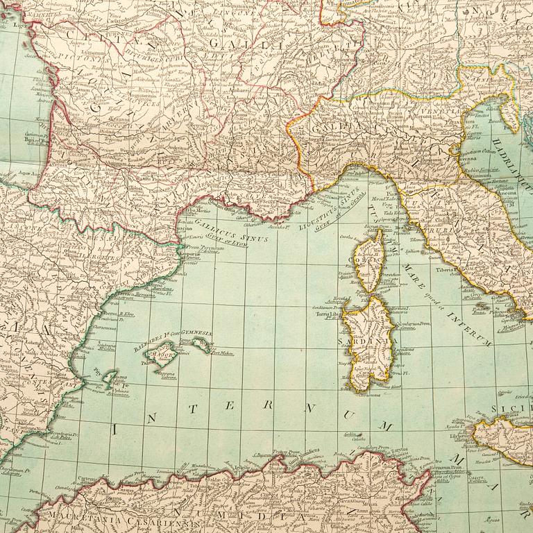 Jean-Baptiste Bourguignon d’Anville, "Orbis Romani . . .1763".