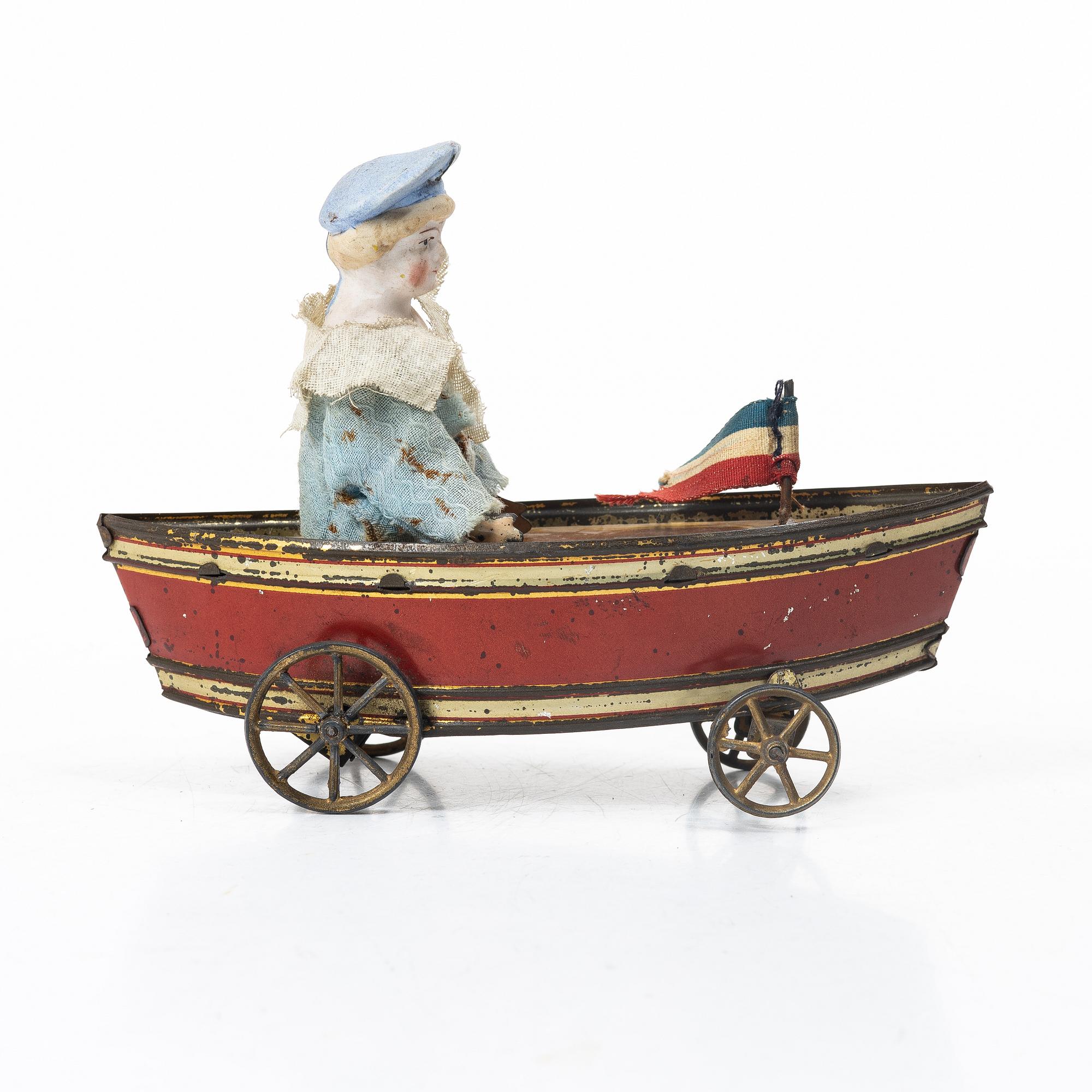 Issmayer (J.A. Issmayer), attributed, tin toy, Germany, late 19th century.