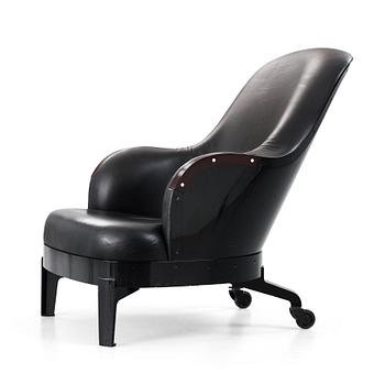 Mats Theselius, a 'The Ritz' lounge chair, edition 84/90, Källemo Sweden, post 1994.