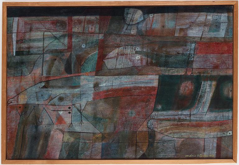 ANDERS ÖSTERLIN, oil on canvas, signed and dated 1952.