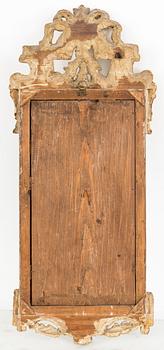 A Swedish Rococo mirror by Anders Malmqvist (master in Kalmar 1775-1779).