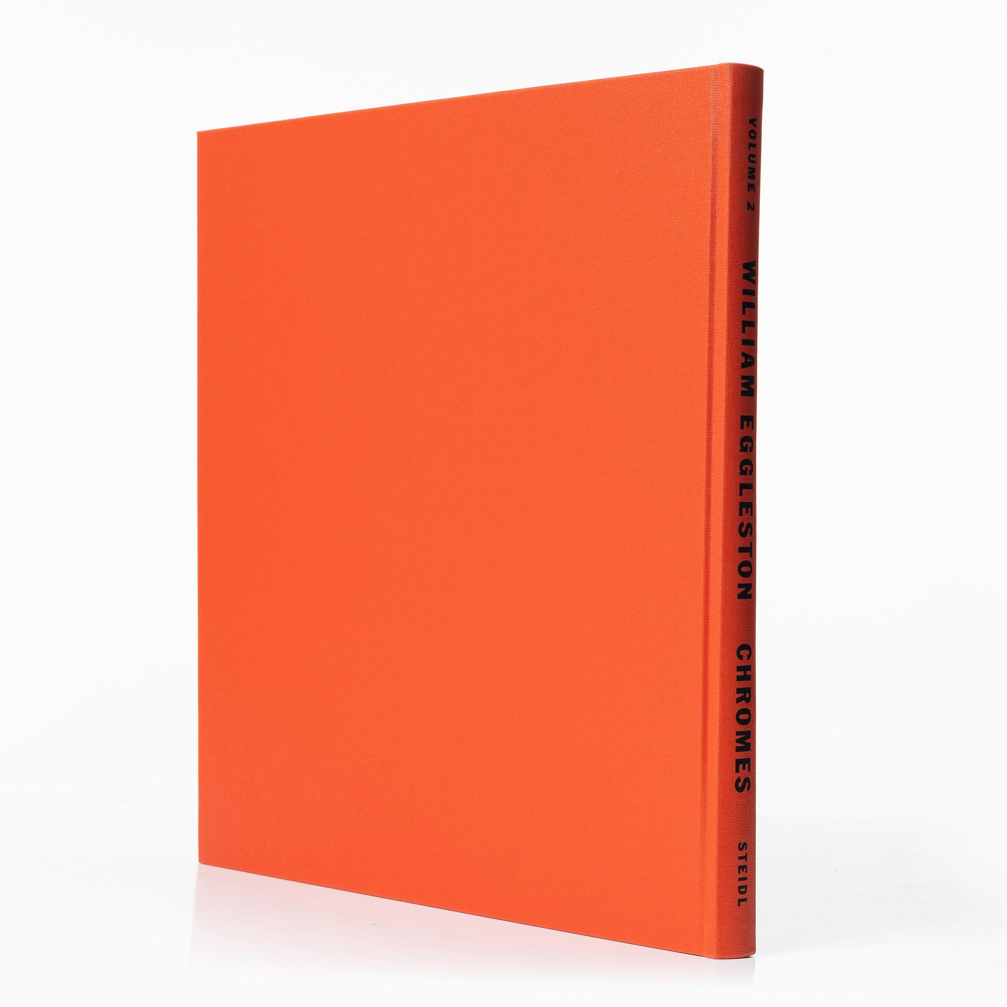 William Eggleston, Box med tre böcker "William Eggleston Chromes vol. 1-3" utgiven av Steidl. En bok signerad.