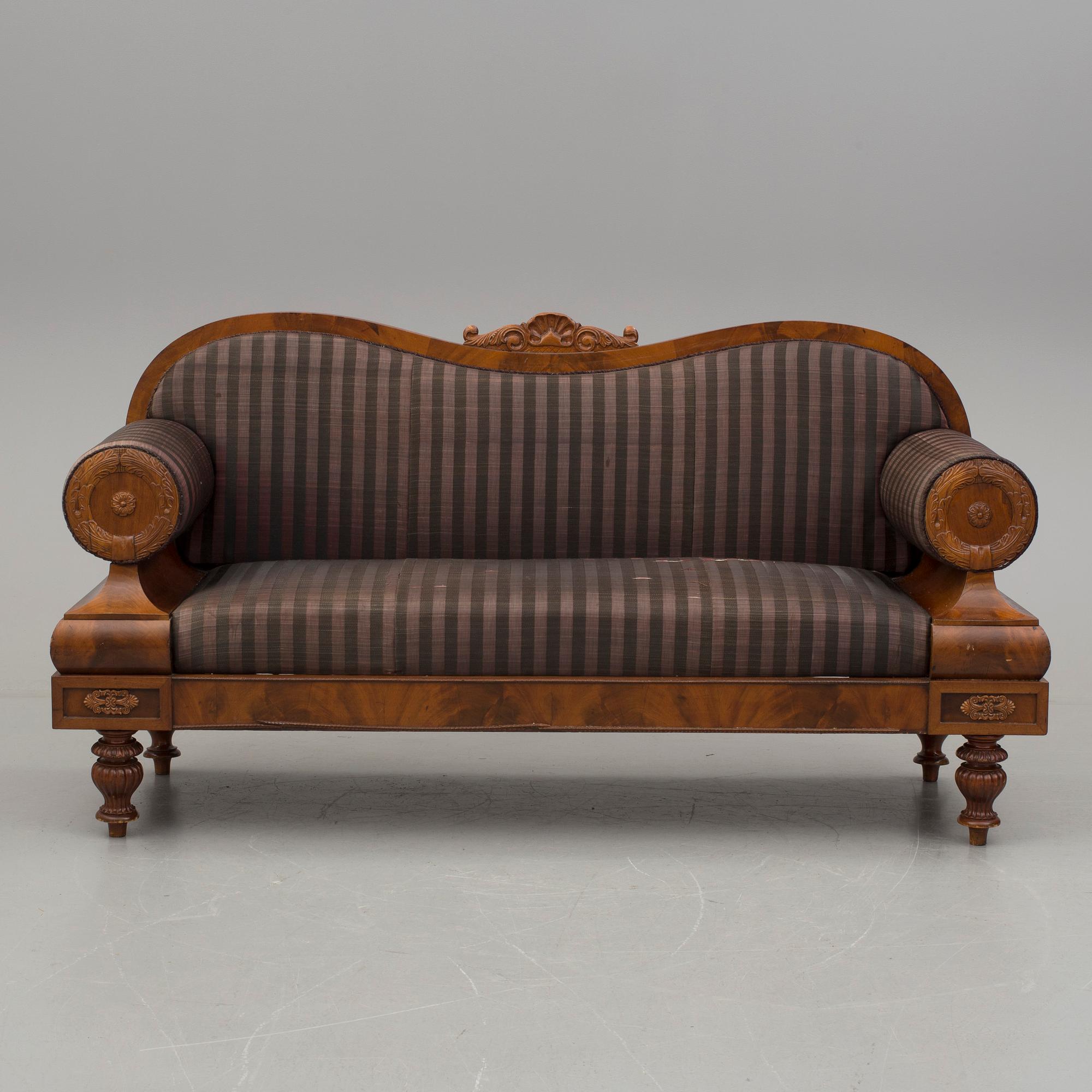 SOFFA, empire, 1800-talets första hälft.