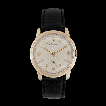 ARMBANDSUR, herr, LeCoultre, 1960-tal, double och stål.