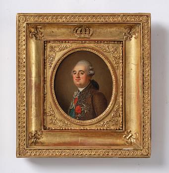 Adolf Ulrik Wertmüller, "Queen Marie-Antoinette" (1755-1793) & "King Louis XVI" (1754-1793) of France.