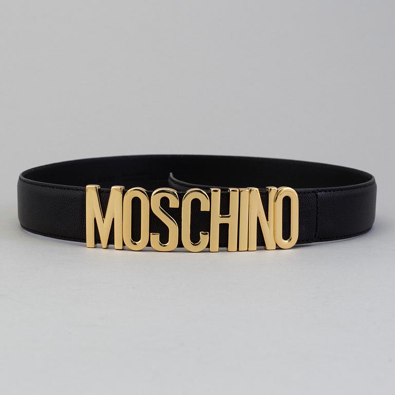 a belt by Moschino.