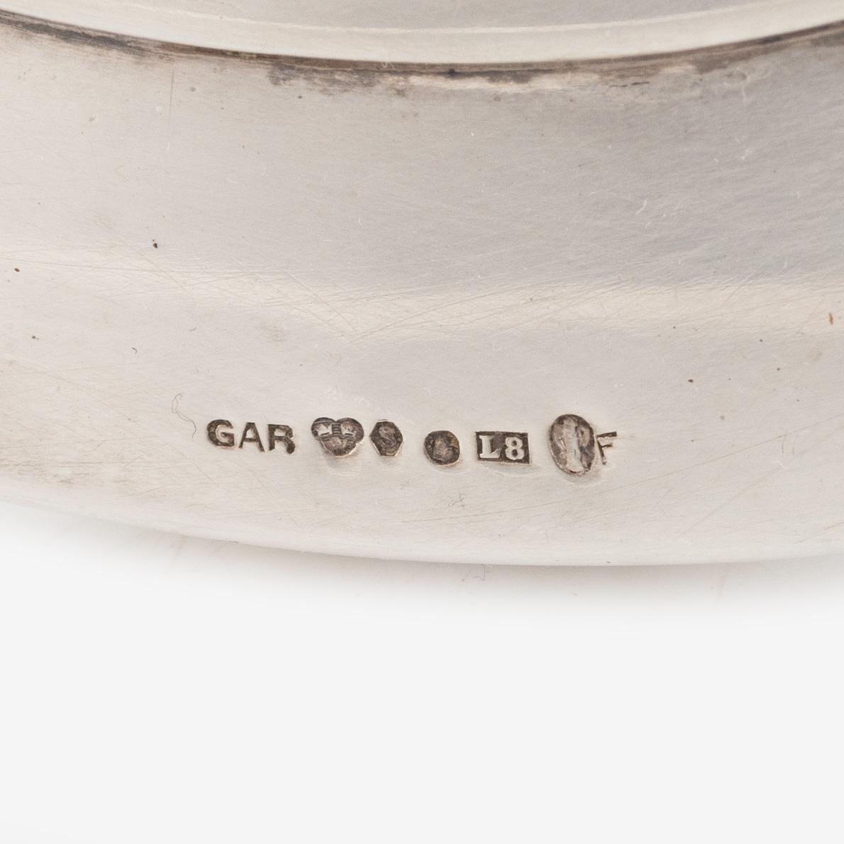 Kandelabrar, ett par, silver, GAB, Stockholm 1937.