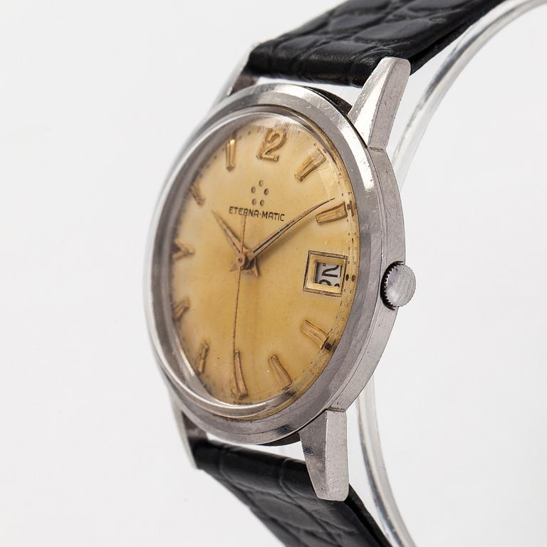 Eterna-Matic, rannekello, 34,5 mm.