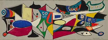 Olivier Herdies, "Peinture Mural I".