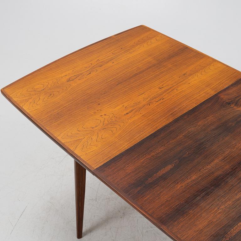 A dining table and four chairs, Bernhard Pedersen & Son, Denmark.