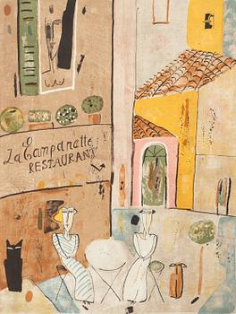 Madeleine Pyk, "Restaurant La Campanette".