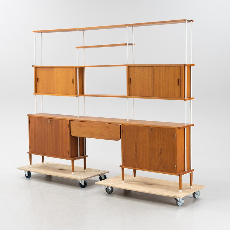 A teak shelf 'Prydno', Bröderna Gustafsson Möbelfabrik, Virserum, 1950/60's.