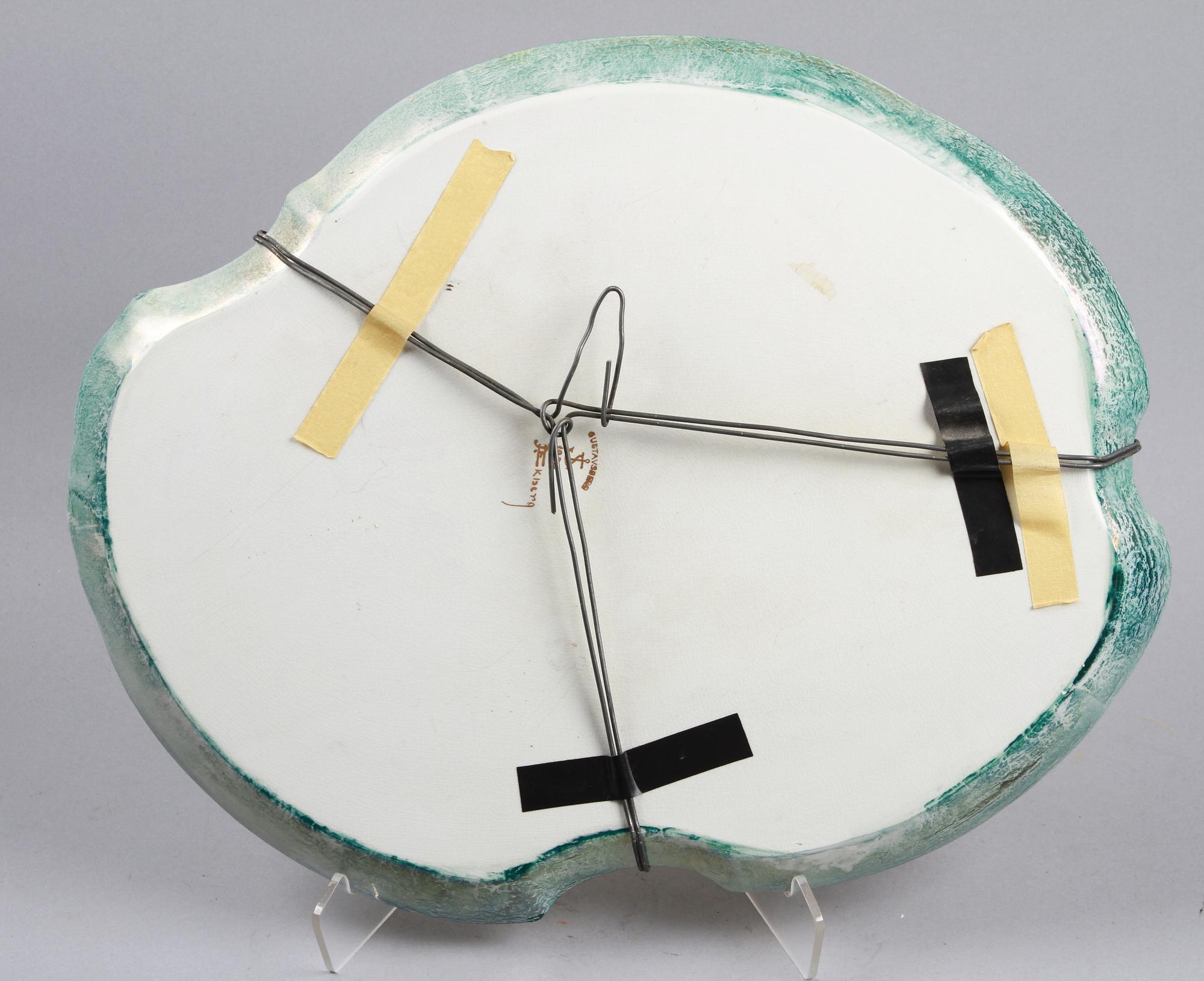 BRICKA, flintgods, Josef Ekberg Gustavsberg 1930.