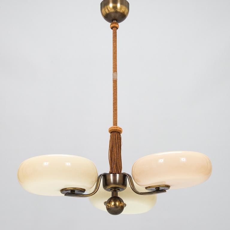 Paavo Tynell,  a 1930's '1473' chandelier for Taito.