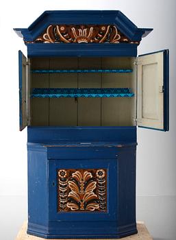 SKÅP. Dalarna, allmoge, 1800-tal.