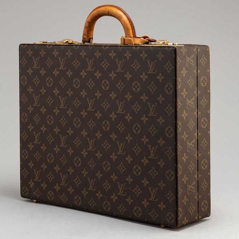 LOUIS VUITTON, a vintage 'President' monogram canvas briefcase.