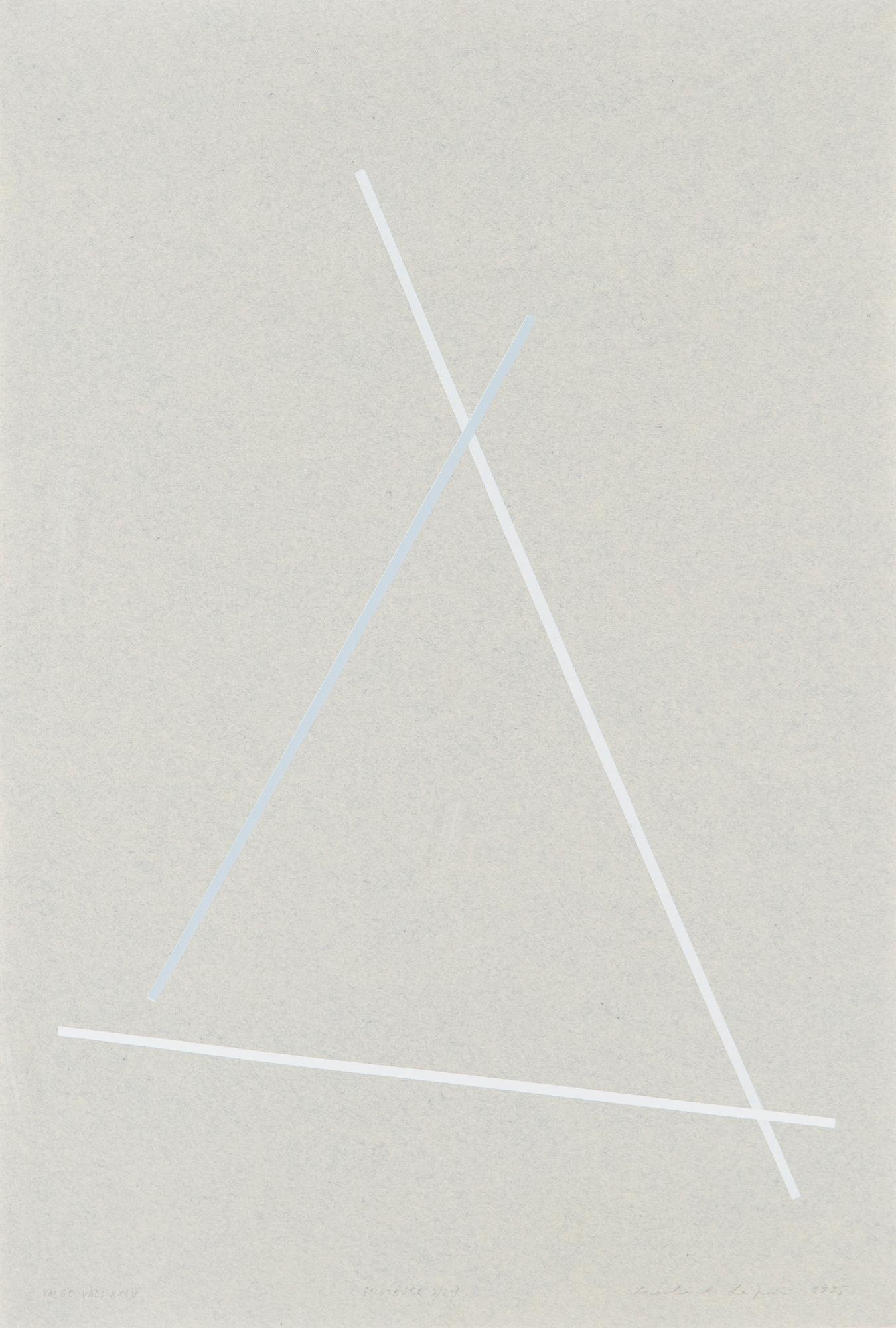Leonhard Lapin, "Valge Väli XXIV".