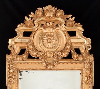 A Gustavian 1780's century mirror.