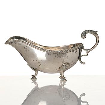 Tedos, sauceboat and cup, silver, including Ottoman Empire.