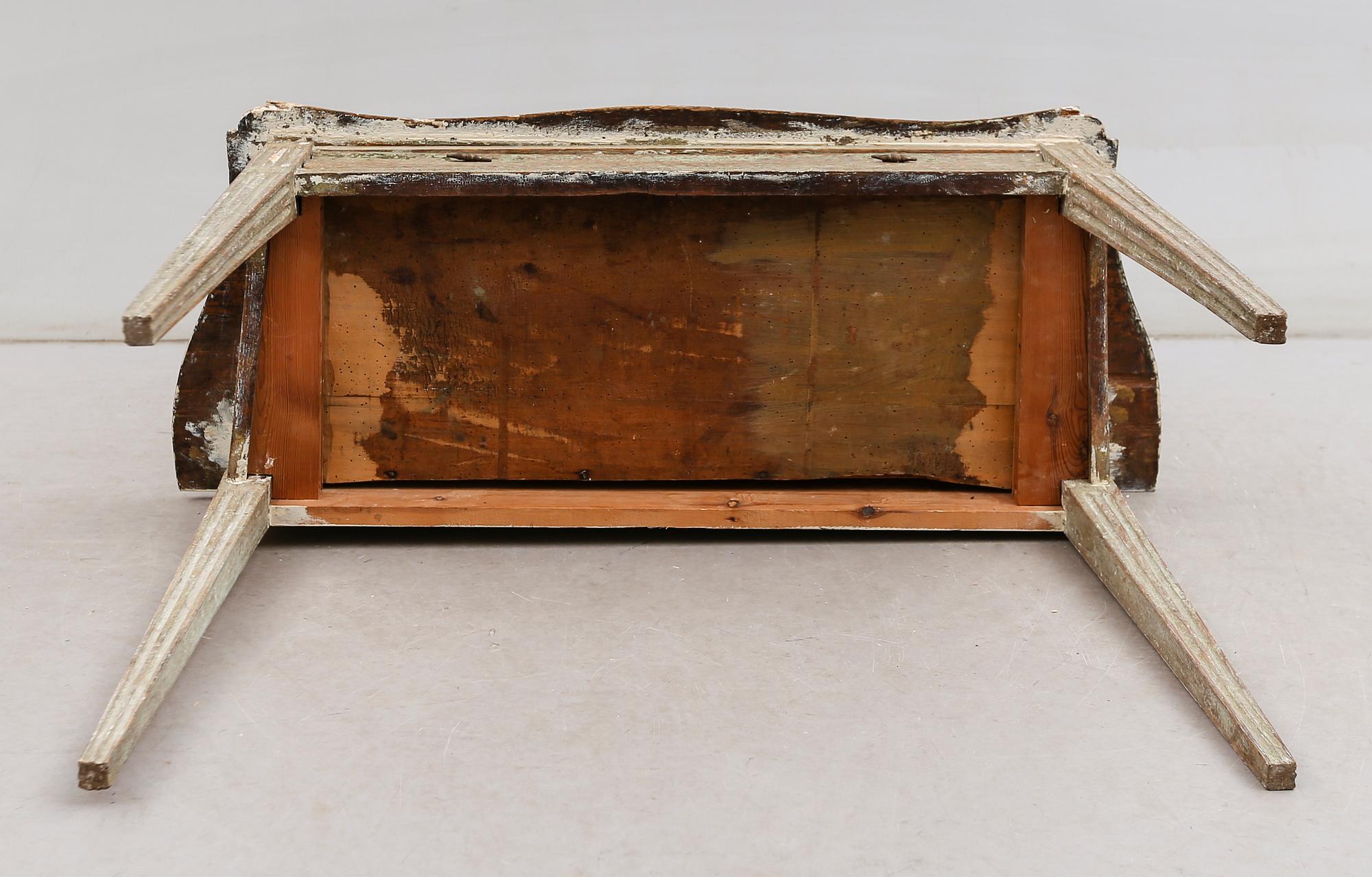 VÄGGBORD, gustavianskt, 1700-talets andra hälft.