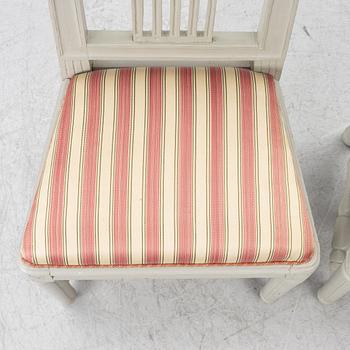 Chairs, a pair, Gustavian, Lindome, circa 1800.